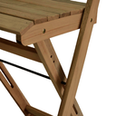 Ver imagem 7 de Conjunto 2 Banquetas Alta Dobráveis Bar e Balcão Madeira: Mel