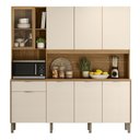 Ver imagem 1 de Armário de Cozinha Compacta 8 Portas 4 Nichos Namastê