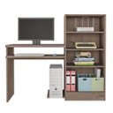 Ver imagem 2 de Mesa para Computador com Armário Irlanda 2 Portas 121cm Branca Fosco