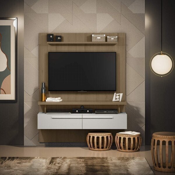 Painel para TV até 60 Polegadas New Caju Linea Brasil Menor preço em Painel para TV até 60 Polegadas New Caju Linea Brasil