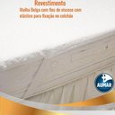 Ver mais imagens de Pillow Top Visco Nasa Gel Cristais de Energia King Aumar