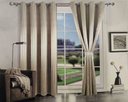 Ver imagem 1 de Cortina Blackout em Tecido 2,30x1,50 Corta Luz 100%:bege