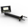 Suporte Refletor Base Reta Braço 20 Cm Preto - 3