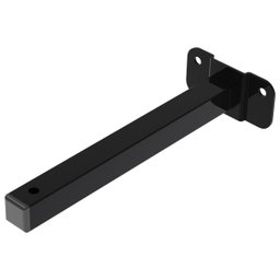 Suporte Refletor Base Reta Braço 20 Cm Preto - 8