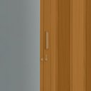 Ver imagem 4 de Porta Sanfonada de PVC 210cm x 84cm Plastporta Bcf Marrom/Cerejeira