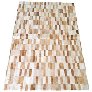 Tapete de Couro Natural 2,00 X 1,50 M Costurado.