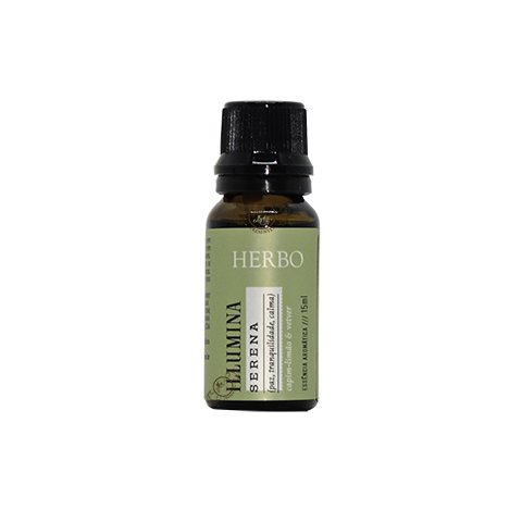Essência Aromática Serena - Capim Limão e Vetiver- 15ml, da Herbo
