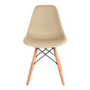 Ver imagem 4 de Cadeira Charles Eames Eiffel Nude Polipropileno Cozinha Sala de Estar Jantar Mesa Jantar