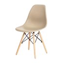 Ver imagem 1 de Cadeira Charles Eames Eiffel Nude Polipropileno Cozinha Sala de Estar Jantar Mesa Jantar
