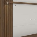 Ver imagem 3 de Painel para TV até 65 Polegadas com LED 3 Nichos 2 Portas e Espelho São Luís 2.2 Linea Brasil