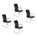 Ver imagem 1 de Kit 4 Cadeiras Escritório Fixa W-22 Store