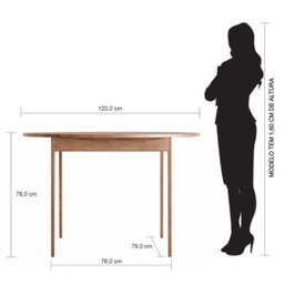 Conjunto Mesa Redonda 4 Cadeiras Empilháveis e 2 Espreguiçadeiras Madeira Maciça - 4
