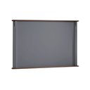Ver imagem 1 de Painel de Tv para Sala 150cm Clássico 50505 Linz Móveis - Cinza/imbuia Glazer