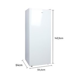 Freezer e Conservador Vertical Hq 180 Litros Degelo Manual Branca Bd-180u 127v - 5