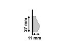 Ver imagem 4 de Rodameio para Sobrepor 468 Sl11-16 Branco de Poliestireno com 2,7cm X 2,40m Coleção Clássica