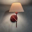 Ver imagem 1 de Arandela Luminária de Parede Clássica com Interruptor e Cúpula Ref 16 Decoração Casa Sala Quarto