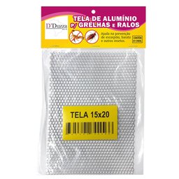 Tela de Ralo Grelha 15x20 Protetor Pernilongos Ratos Baratas - 6