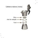 Ver imagem 4 de Funil para Cafeteira Italiana Moka em Alumínio - 12 Xícaras