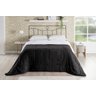 Coberdrom Cobertor Edredom Casal Queen Dupla Face Grosso Sherpa e Mantinha Soft Inverno:preto - 1