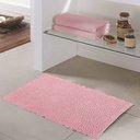 Ver imagem 5 de 2 Tapete De Banheiro Bolinha 38x48 Antiderrapante Rozac Rosa