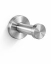 Ver imagem 1 de Kit Dois Ganchos Aço Inox 304 Adesivo 3m Prata Escovado