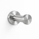 Ver imagem 3 de Kit Dois Ganchos Aço Inox 304 Adesivo 3m Prata Escovado