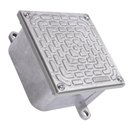 Ver imagem 1 de Caixa de Passagem em Alumínio com Tampa Reversível Cp 30x30 - 56123004 - Tramontina