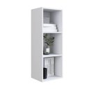 Ver imagem 1 de Nicho de Parede Vertical Branco Organizador Multiuso 90x33x26cm Funcionale Escritório
