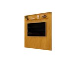 Ver imagem 5 de Painel para Tv até 75 Polegadas Ripado Dj Móveis Trento 223 Cedro