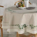 Ver imagem 3 de Toalha Mesa Redonda Döhler Clean Renova Botânica 8 Lugares