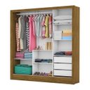 Ver imagem 2 de Guarda-Roupa Casal 3 Portas com Espelho Santiago Plus Espresso Móveis