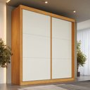 Ver imagem 3 de Guarda Roupa Mali 2 Portas de Correr 100 MDF - Móveis Europa