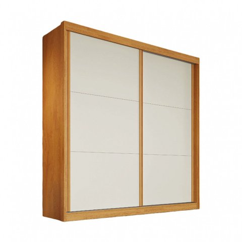 Guarda Roupa Mali 2 Portas de Correr 100 MDF - Móveis Europa