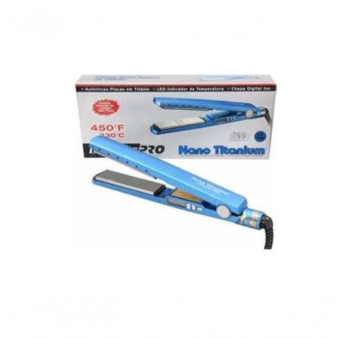 Prancha de Cabelo Profissional Nano Titanium Alisadora 450f