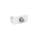 Ver imagem 1 de 5 Unidades Módulo Tomada Antena Coaxial Cor Branco Durín