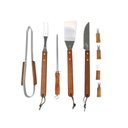 Ver imagem 2 de Kit Churrasco Advantage 10 Peças Ud 2501 - Fixxar