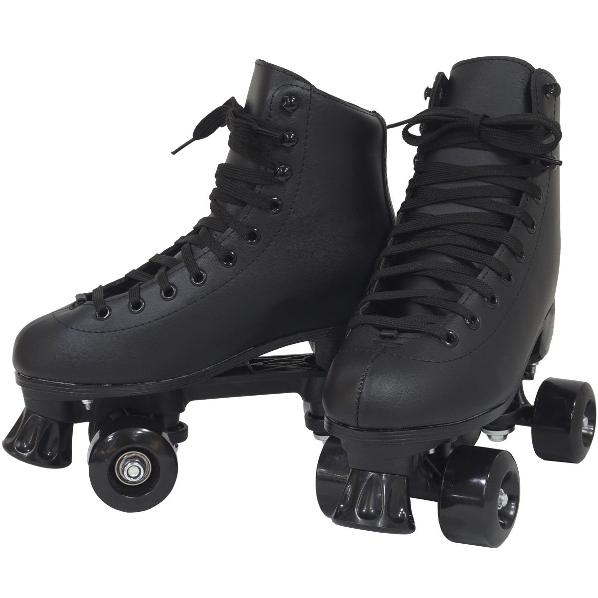 Patins Clássico Tradicional Quad 4 Rodas Roller de Rua Infantil Preto Importway BW-020-PT - 30 - 2