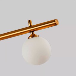 Luminária Pendente Slim Dourado 120cm Lumier Bivolt Soquete G9 - 4