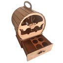 Ver imagem 2 de Mini Adega Mdf para 4 Garrafas
