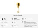 Ver imagem 2 de Kit Champanheira Festa Banheira King 12 Garrafas C/ 12 Taças:dourado Metalizado