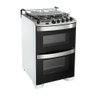 FOGÃO BRASTEMP 4 BOCAS MOD PISO - 102L - BRANCO - 2 FORNOS- COM GRILL 220V - 2