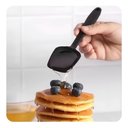 Ver imagem 2 de Espátula Colher Silicone Maciço 27cm Reta Pão Duro Cozinha