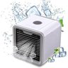 Climatizador Ar Ventilador Umidificador 3 Modos Agua Gelada Gelo Refrescante Portatil Mesa Trabalho  - 1