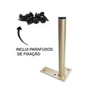 Ver imagem 2 de Kit 5 Pés de Metal L 18cm Lateral Champagne Multiuso Armário Sofá Cama Casa Cozinha Moderna