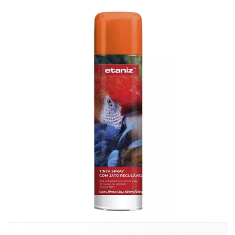 Tinta Spray Luminosa Laranja 210g/400ml Tinta Spray Luminosa Laranja 210g/400ml