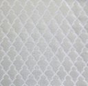 Ver imagem 2 de Manta Para Sofá em Tecido Jacquard Luxo Geométrico Branco e Prata 190x140cm Sua Casa Decor