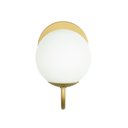 Ver imagem 3 de Arandela Luminária Ignis P Globo 12 Cm Moderno Dourado 003