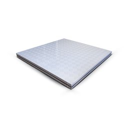 Tampa de Alumínio Para Casa de Maquina 100 x 100 - Sobrepor: Branco - 2