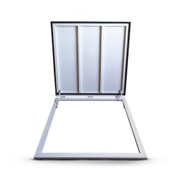 Tampa de Alumínio Para Casa de Maquina 100 x 100 - Sobrepor: Branco - 3
