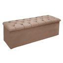 Ver imagem 1 de Recamier de Quarto Lotus Suede Bege Simbal